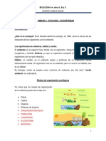 Unidad 3 - Ecología - 1er Año A, B y C 2023