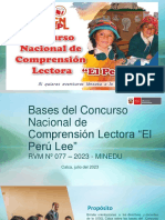 Concurso de Comprension Lectora EL PERÚ LEE