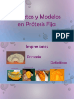 Modelos y Cubetas en PF