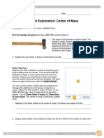 Center Mass SE