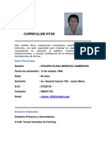 Curriculum Vitae Rosario