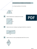 Aplicaciones Del T de Pitagoras