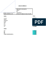 Quality Clinker - LSF Calculation