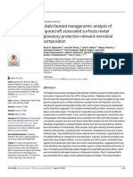 Metagenomic Analysis of Spacecraft