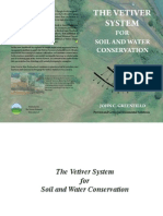 Vetiver System For Soil and Water Conservation