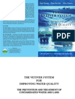 Vetiver System For Improvement of Water Quality