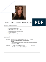 Sofia Marquez CV-1