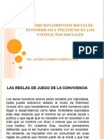 Condicionamiento Sociales Economicos y Politicos