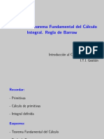 (MAT) Calculo Integral - Teorema de Barrow-1