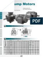 Techtop Fire Pump Motors Data