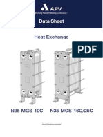 Heat Exchange: Data Sheet