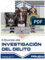 Módulo de Metodología y Técnicas Aplicadas A La Investigación Policial