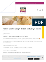 Helado Cookie Dough