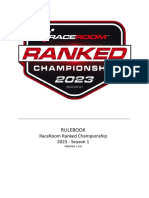 RaceRoom Ranked Championship 2023 S1 Rulebook V1.0.0