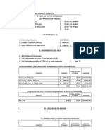 4o. EJERCICIO DE COSTOS ETIMADOS - ENVIO