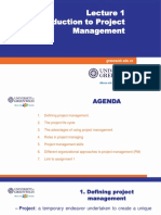 Lecture 1 - Introduction To Project Management 2