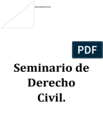 Seminario de Integracion Al Derecho Civil