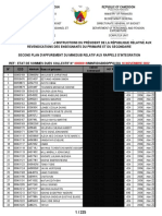 MINESEC - Second Plan D'appurement (Rappels Des AVANCEMENTS) Personnels