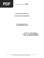 Carpeta TP - Economía para Abogados I