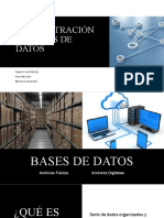 Administración de Bases de Datos