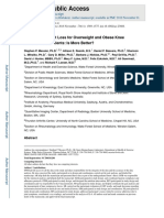 Intentional Weight Loss For Overweight and Obese Knee