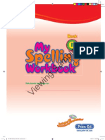 PR-2282 My Spelling Workbook C