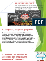 Estrategias para Pensamiento Crítico y Reflexivo