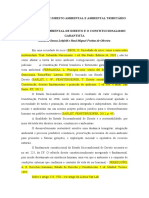 Fichamentos - Direito Ambiental e Ambiental Tributário