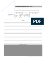 016 - Task 1 - My IELTS Classroom Writing Answer Sheet