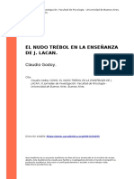 Claudio Godoy (2004) - EL NUDO TREBOL EN LA ENSENANZA DE J. LACAN