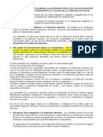 Lineamientos Control Entrada y Salida de Los Estudiantes - Borrador