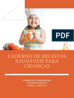 Caderno de Receitas para Crianças