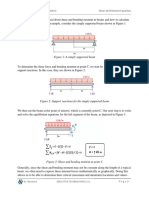 Shear and Moment Equations Lecture Notes