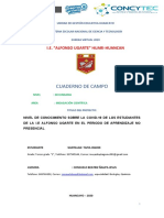 Cuaderno de Campo