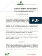 Ordenanza de Gestion Ambiental 15092020