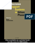 Decision Support Systems in Urban Planing