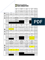 Horarios de Clase - Enero - Junio 2023