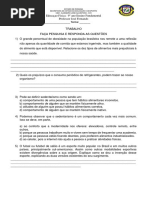 (Template) TRABALHO e PROVA Educação Física