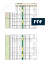 Matriz de Identificación de Peligros MUESTRA DE ENSAYOS CON REGATAS