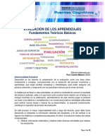 Evaluación de Los Aprendizajes - Fundamentos Teóricos Básicos - Prof. Camilo Malavé