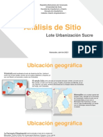 Analisis de Sitio