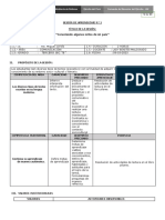 Sesión 01 - CL 3er Año