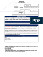 Plan de Estudios Costura y Acabados I Modulo-Yes