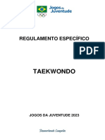 Regulamento Específico - TAEKWONDO - 2023