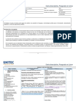 Carta Descriptiva Argumentacion Juridica