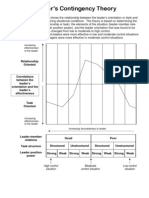 Fiedler's Contingency Theory