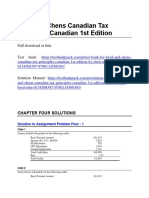 Byrd and Chens Canadian Tax Principles Canadian 1st Edition Byrd Solutions Manual 1