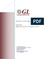 GL Hardware Software Service Level Agreement SLA