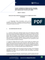 Edital 13.2023 Selecao de Professores UNIJAGUARIBE