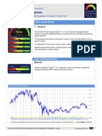 Stock Research Report For T As of 9/8/11 - Chaikin Power Tools